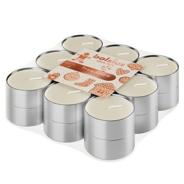 Świeczki Zapachowe Podgrzewacze Tealight 4h CIASTECZKOWA GORĄCZKA 18 sztuk