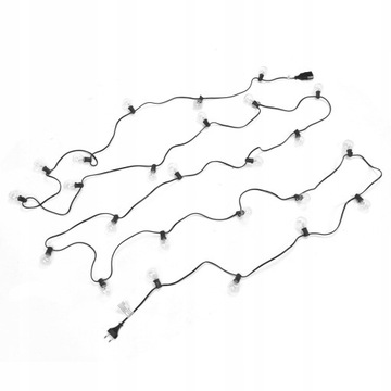 7.65m G40 Żarówka String Light 25LED Wodoodporna