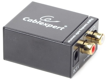 Toslink — адаптер RCA GEMBIRD DSC-OPT-RCA-001