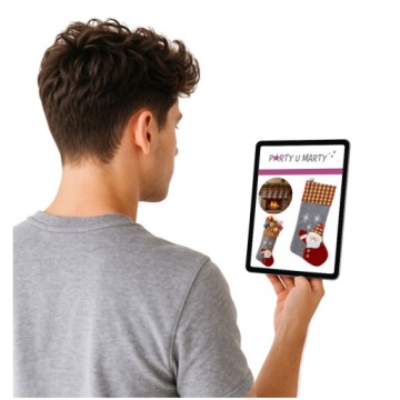 Рождественский носок HOLY MICHAEL XL