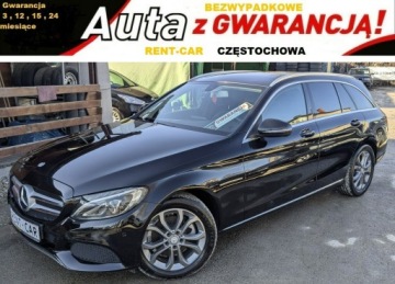 Mercedes Klasa C W205 2016 Mercedes C 180 1.6CDi 115PS OPŁACONY Bezwypadkowy
