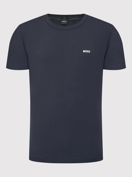 koszulka meska hugo boss tshirt meski hugo classic logo granatowa