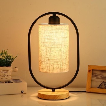 Lampa stołowa w stylu chińskim sypialnia Vintage d