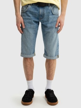 Big Star spodenki męskie jeansowe przed kolano rozmiar 29