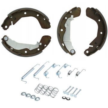 ТОРМОЗНЫЕ КОЛОДКИ, ПРУЖИНЫ CHEVROLET AVEO KALOS