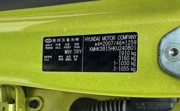 Hyundai Kona I Crossover 1.6 T-GDI 177KM 2019 Hyundai Kona 1.6 T-GDI 4x4 Automat 93 tys. km EU Bezwypadkowa El.Fote, zdjęcie 38