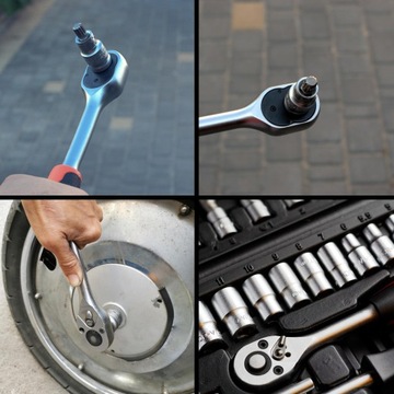 НАБОР ТОРЦЕВЫХ КЛЮЧЕЙ, ТОРЦОВЫХ НАСАДОК, ТРЕЩОТКИ, ПЕРЕХОДНИКОВ ДЛЯ ШЕСТИГРАННЫХ TORX, 46 шт.