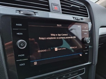 Volkswagen Golf VII Hatchback 3d Facelifting 1.0 TSI 110KM 2019 Volkswagen Golf VATmarza Pierwszy wl. serwisowany niski przebieg ASO LED, zdjęcie 20