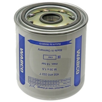 Filtr pneumatyki Case 87638772 oryginał Wabco 4324