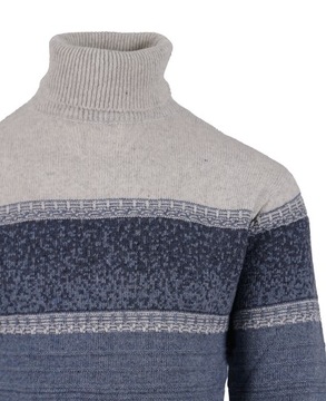 СВИТЕР МУЖСКОЙ ШЕРСТЯНОЙ, СИНИЙ TURKISH GOLF, БОЛЬШОЙ L