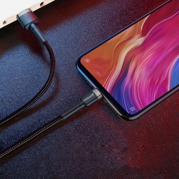Кабель Feegar USB TYPE-C QC 3.0, 5A, нейлоновый кабель