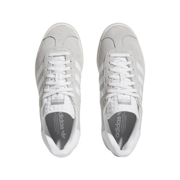 Buty damskie trampki adidas Gazelle Bold Originals HQ6893 szare 35.5