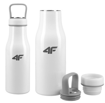 4F BUTELKA BIDON TRENINGOWY BIAŁY 450 ml BIN006