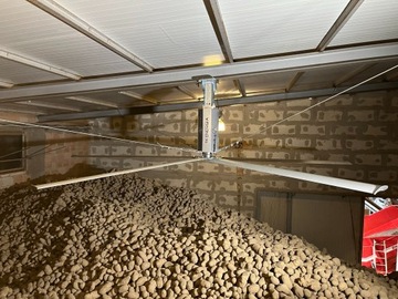 Вентилятор промышленный дестратификатор ТХЕЛИ-4,9м