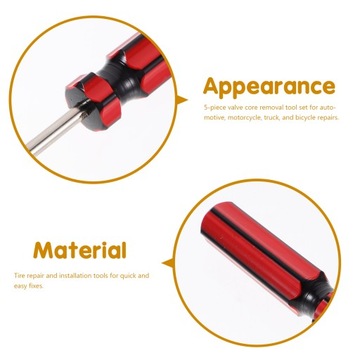 ИНСТРУМЕНТЫ ДЛЯ СНЯТИЯ ШИНЫ, КЛАПАНА, СЕРДЦЕ ВЕЛОСИПЕДНОЙ ШИНЫ