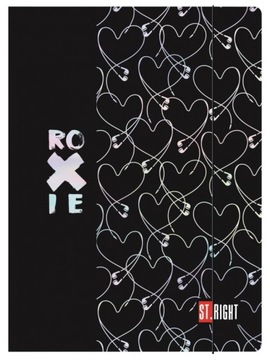 TECZKA A4 Z GUMKĄ ROXIE ST. RIGHT MAJEWSKI