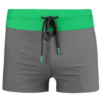 KĄPIELÓWKI MĘSKIE BOKSERKI NA BASEN DOPASOWANE SZORTY NA PLAŻĘ MORAJ R.M