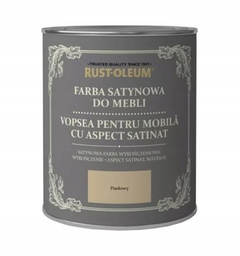 FARBA KREDOWA DO MEBLI RUSTOLEUM BEŻOWY 0,125L