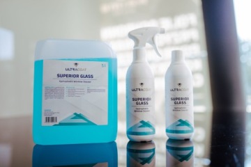 ULTRACOAT Superior Glass 5л Гидрофобная жидкость для чистки стекол NW Effect