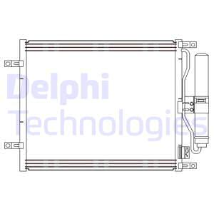 CF20245 DELPHI CHLADIČ KLIMATIZACE NISSAN NOTE