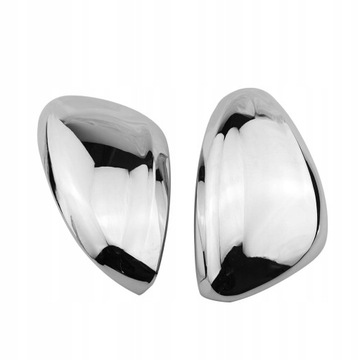 ХРОМИРОВАННЫЕ ЗЕРКАЛА PEUGEOT 208 2008 CITROEN C3 2012+