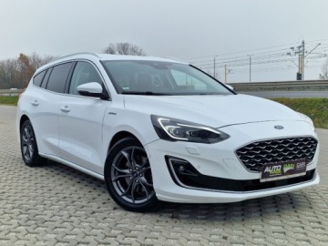 Ford Focus IV Kombi 1.5 EcoBlue 120KM 2019 Ford Focus 1.5 120Ps Vignale Skora Navi Alu Ledy Piekny Gwarancja 1.5, zdjęcie 1