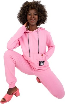 DRES komplet DAMSKI kaptur 2-cz F775 j.różowy S/M