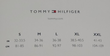 BOKSERKI MĘSKIE TOMMY HILFIGER 3szt GUMA KOLOR XXL