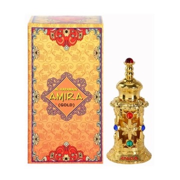 PERFUMY DAMSKIE AL HARAMAIN AMIRA GOLD W OLEJKU ORYGINALNE DRZEWNE KWIATOWE
