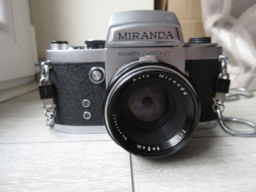 КАМЕРА MIRANDA T 1955 SLR КАМЕРА УНИКАЛЬНАЯ, ОЧЕНЬ ХОРОШЕЕ СОСТОЯНИЕ, ЯПОНИЯ, РЕАЛЬНОЕ ФОТО