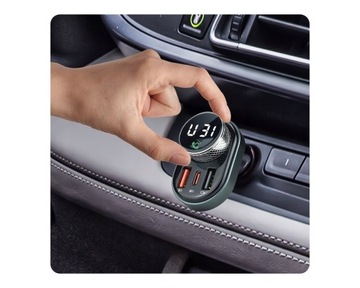 РЕЛЕ СИСТЕМА BLUETOOTH ДЛЯ АВТОМОБИЛЯ ПЕРЕДАТЧИК 30 Вт БЫСТРОЕ ЗАРЯДНОЕ УСТРОЙСТВО