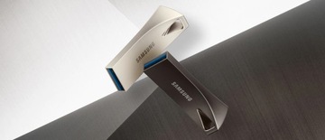 Samsung Pendrive BAR Plus USB 3.1 256 ГБ серебристый