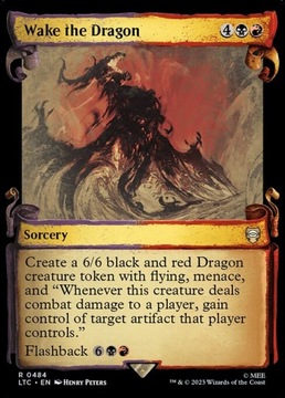 MTG LTC #484 Wake the Dragon