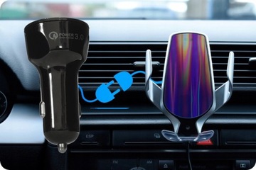 РАЗЪЕМ БЫСТРОЙ ЗАРЯДКИ ДЛЯ АВТОМОБИЛЯ QC 3.0