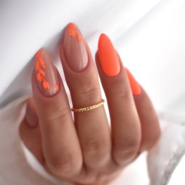 SEMILAC HYBRID POLISH 132 ОРАНЖЕВЫЙ ЛЕНДЕНЦ 7мл