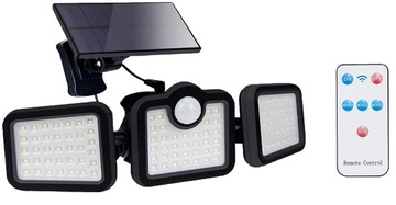 LATARNIA LAMPA SOLARNA ULICZNA+PANEL+PILOT 200 LED