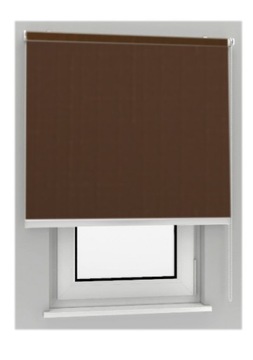 Roleta Ścienna mini Brązowa Kolory 70x150 cm