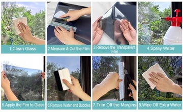 Солнечная теплоизоляционная оконная пленка