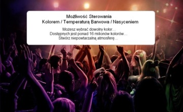 Пульт дистанционного управления 8 зон RGB CCT RGBW MiLight FUT089 doLS2