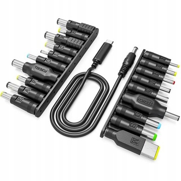 Комплект адаптеров для ноутбука, кабель USB-C — DC 1