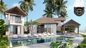 НАРУЖНАЯ ВРАЩАЮЩАЯСЯ WIFI IP-КАМЕРА 8MPx 8X ZOOM PL