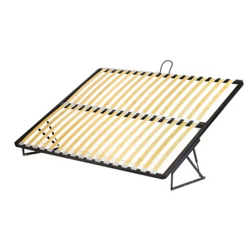 STELAŻ DO ŁÓŻKA 180X200 PODNOSZONY OD BOKU METALOWY GAZOWY BOCZNY RAMA