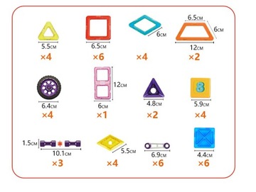 3D СТРОИТЕЛЬСТВО МАГНИТНЫХ БЛОКОВ Волшебный Магнит