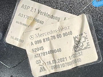 MERCEDES GLC 253 PRAVÁ POUZDRO ZRCÁTKO SMĚROVKA A31701409040