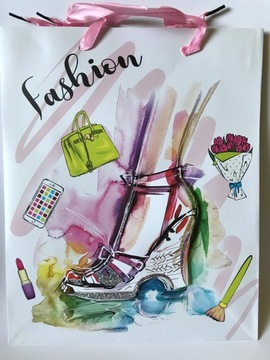 torebka prezentowa fashion sztywna 25,5x31,5x10cm