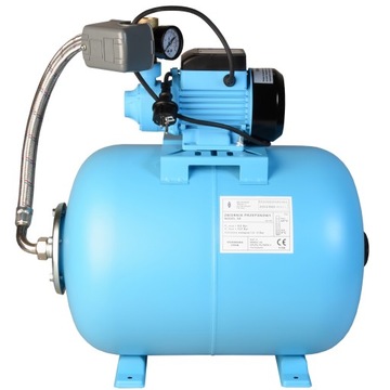 HYDROFOR 50L ZBIORNIK DO WODY POMPA HYDROFOROWA QB 60 OSPRZĘT ZESTAW