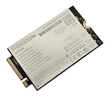 Modem 5G WWAN Fibocom MFFMK M350-GL DW5931e M.2 Latitude Precision DELL
