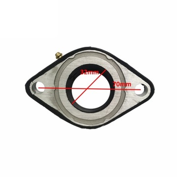 Впускной канал карбюратора Bashan Loncin 400 Jianshe