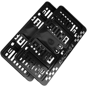 Ramki pod małe tablice 305x114mm 3D Racing 2 szt.