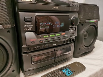 AIWA NSX-V70 TOWER + ДИНАМИКИ + ФУНКЦИОНАЛ ДИСТАНЦИОННОГО УПРАВЛЕНИЯ